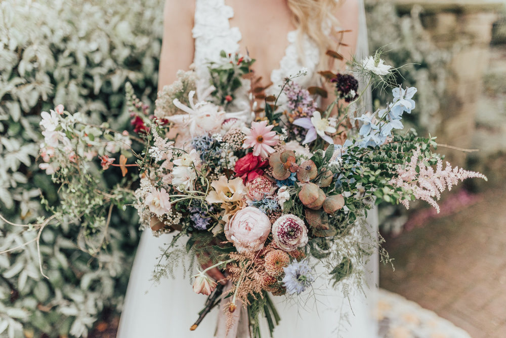 Saint Floral Wedding Flowers Bridal Bouquet 